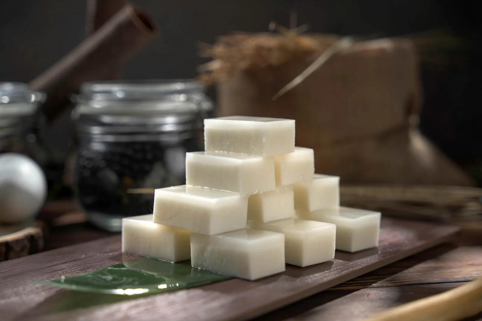 Yuzu Coconut Agar Jelly